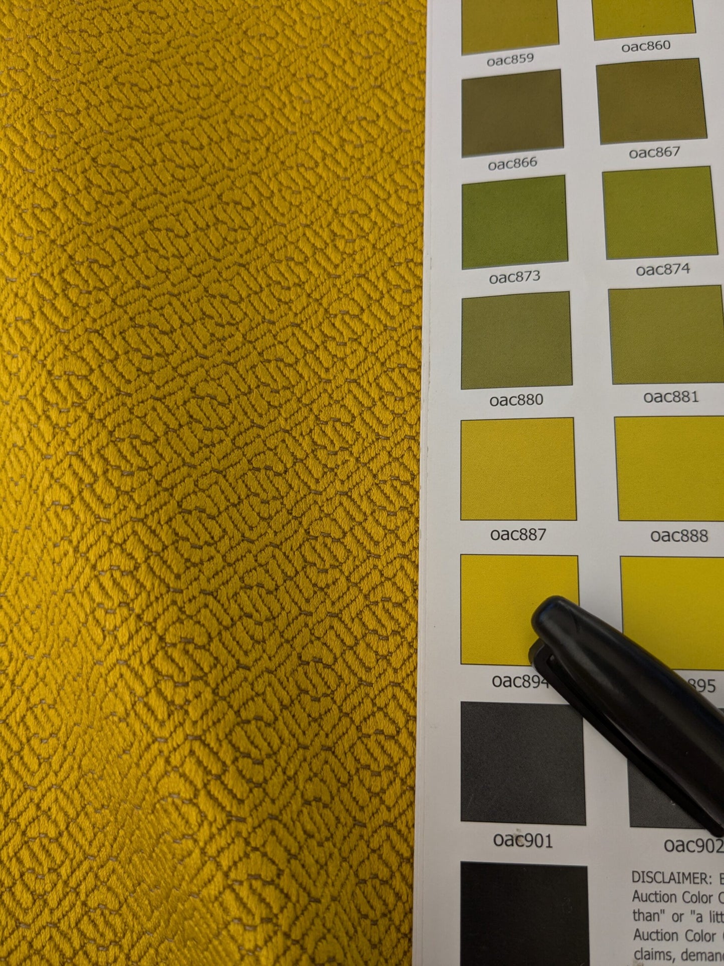 16 EV48 Square Scalamandre Lelievre Paris Grana Texture Jacquard Solid -  10 Pieces of Different Colorways 15.5"x26"