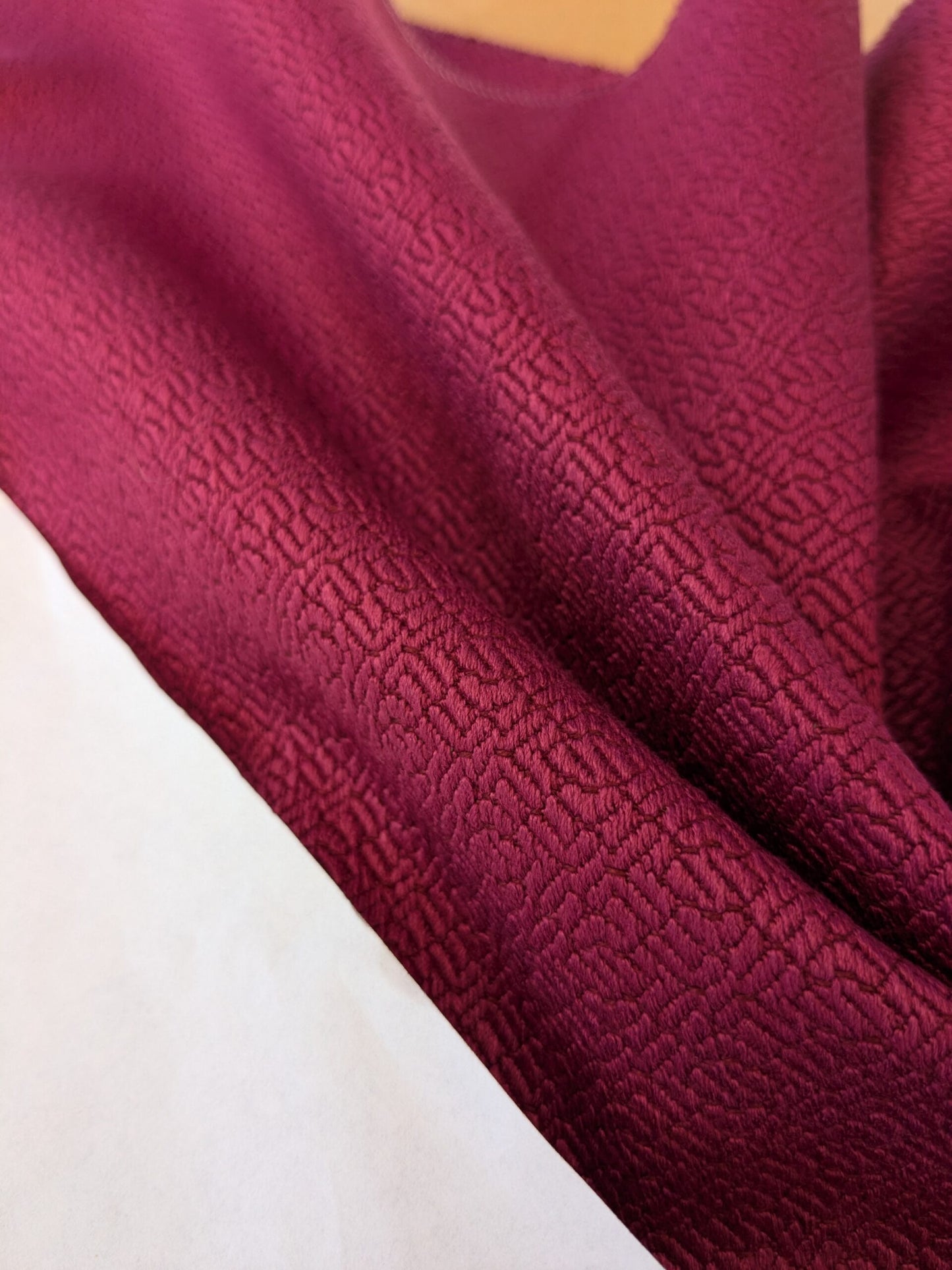 16 EV48 Square Scalamandre Lelievre Paris Grana Texture Jacquard Solid -  10 Pieces of Different Colorways 15.5"x26"