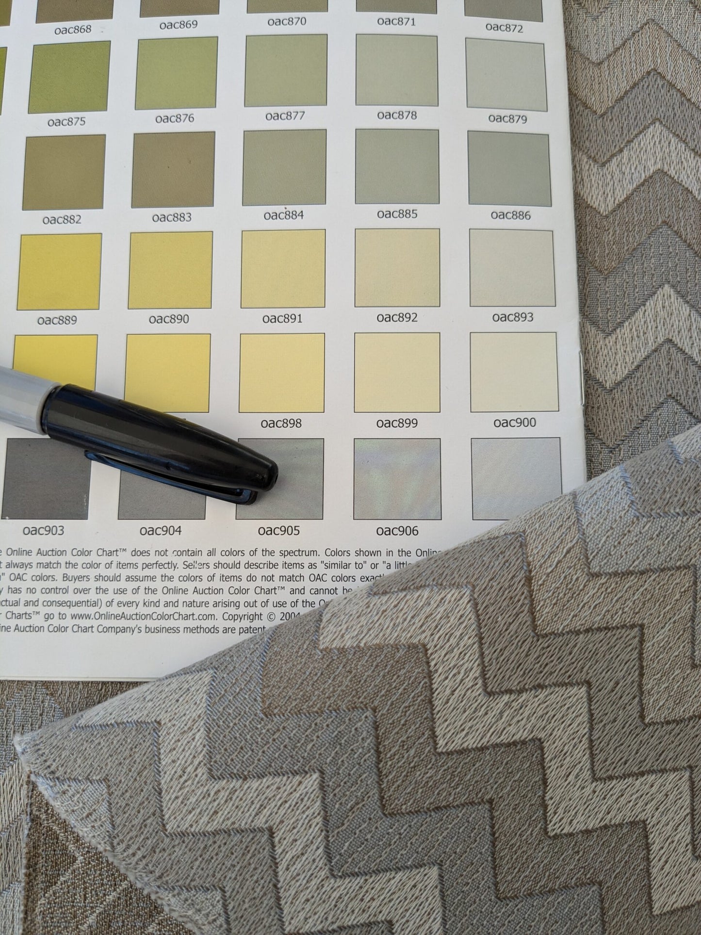 18 EV48 Square Scalamandre Colony Fabrics Polluce Jacquard Chevron Herringbone Small Scale -  9 Pieces of Different Colorways 27"x27"