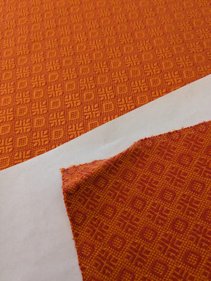 19 EV48 Square Scalamandre Small Scale Texture Jacquard  -  4 Pieces of Different Colorways 15"x26"