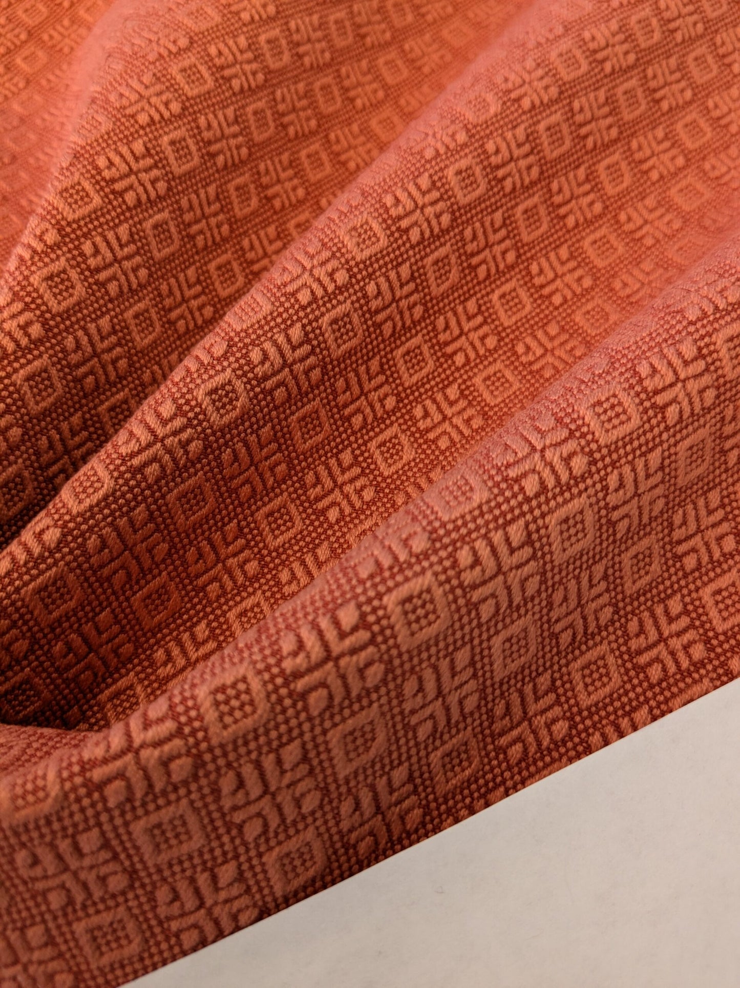 19 EV48 Square Scalamandre Small Scale Texture Jacquard  -  4 Pieces of Different Colorways 15"x26"