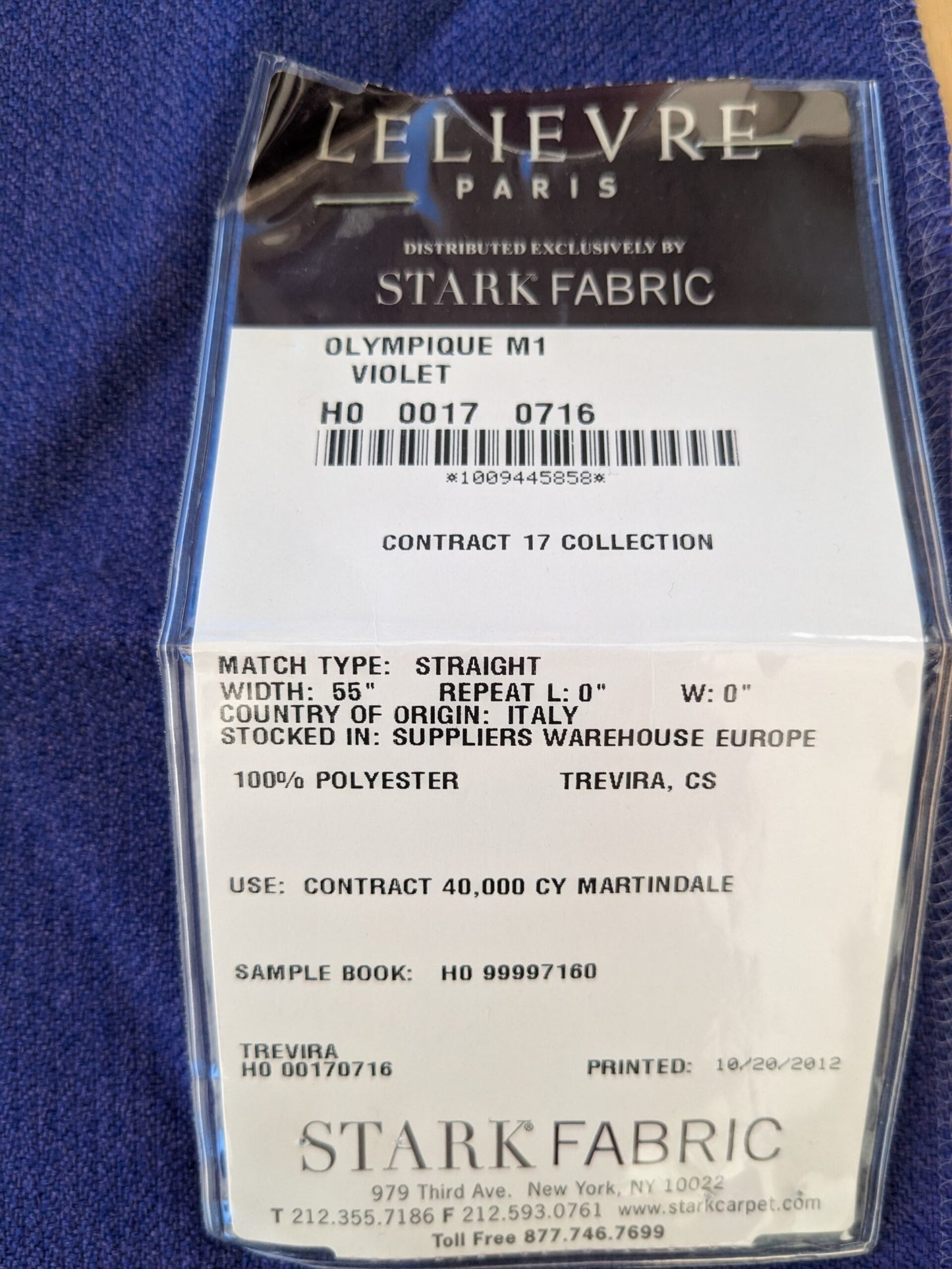 21 EV48 Square Scalamandre Lelievre Paris Oympique M1 Trevira Texture Solid Polyester-  11 Pieces of Different Colorways 25"x26"