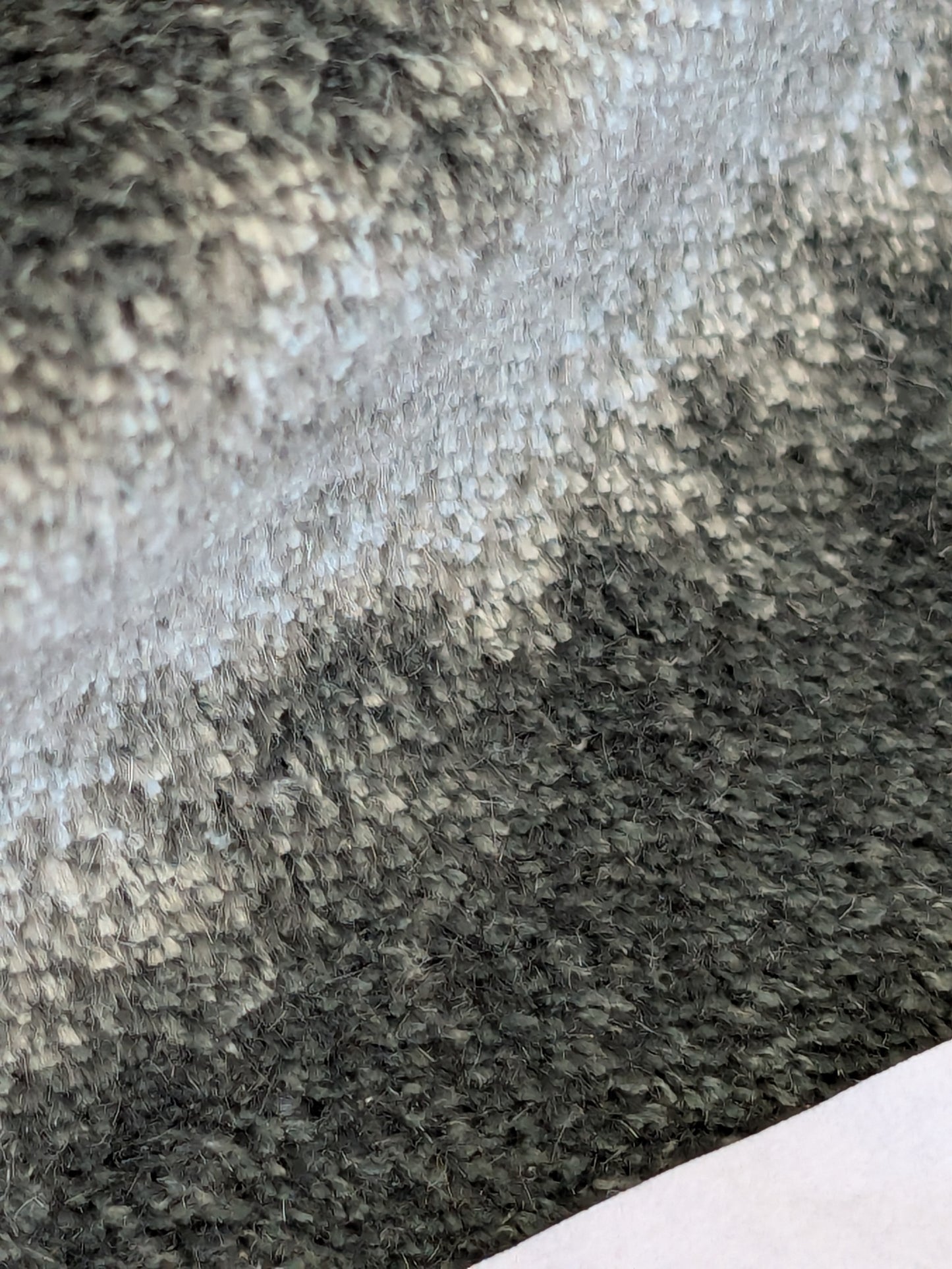 Mohair & Silk Velvet Seaweed Texture In Forest Green Heavy Duty - By the Yard