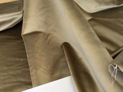 King's Silk Velvet Taupe Radiance Highest Quality Heavy 39,000+ martindale MSRP USD 728/Yard