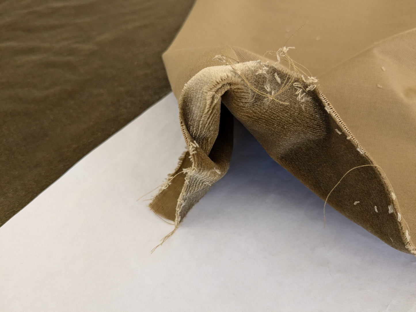 Queen's Silk Velvet Muted Sage Green Radiance Highest Quality Heavy 39,000+ martindale MSRP USD 728/Yard