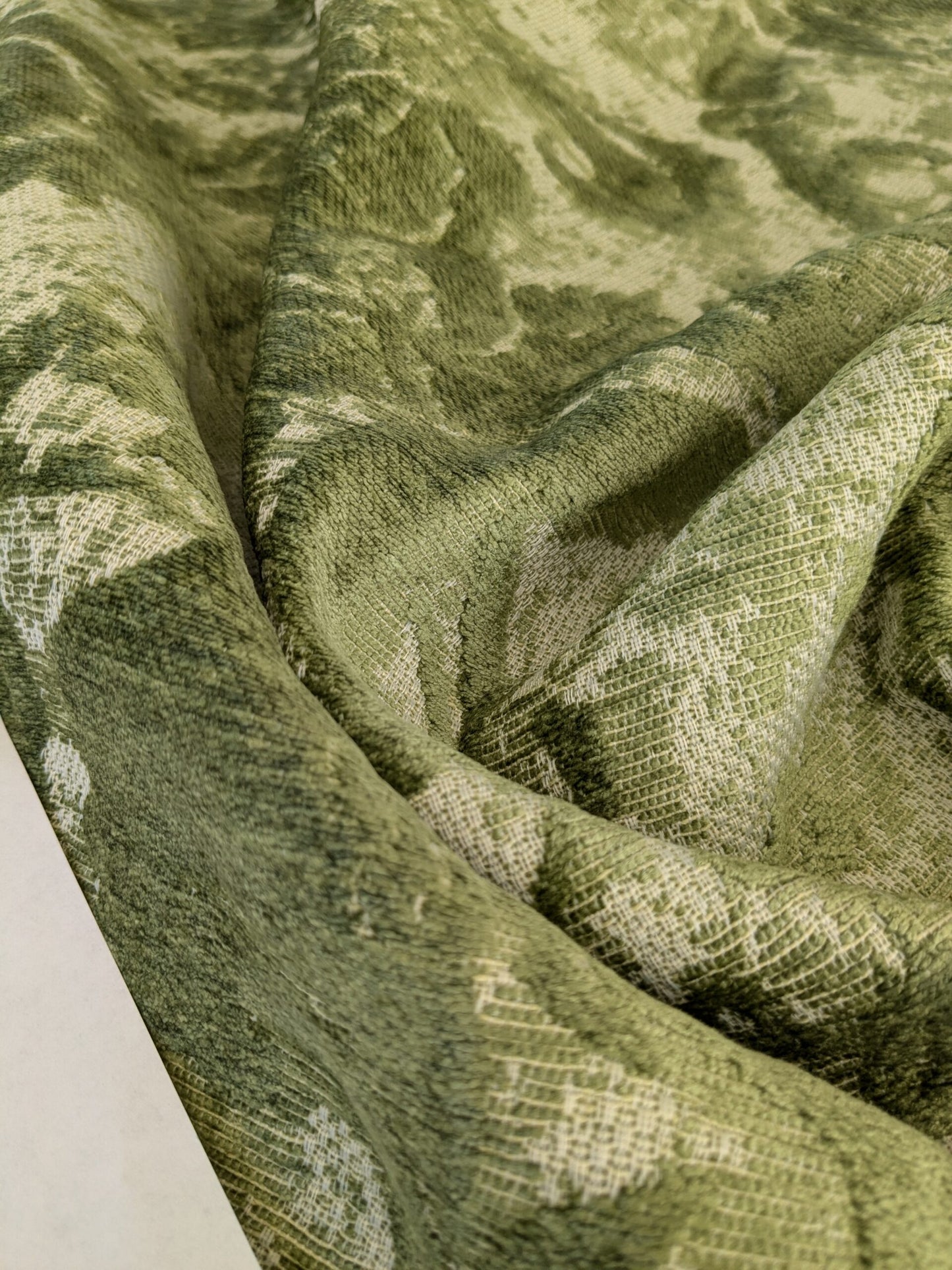 Scalamandre Amadeus Grass Green Damask Floral MSRP USD188/y