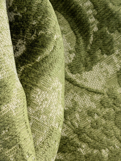 Scalamandre Amadeus Grass Green Damask Floral MSRP USD188/y