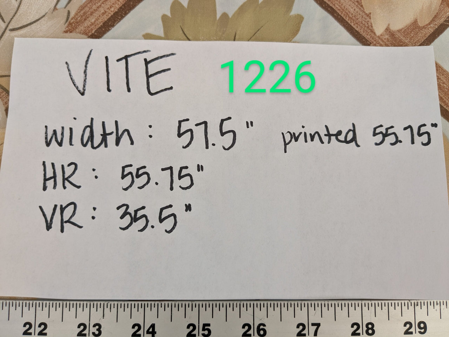 Brunschwig &amp; Fils Vite Grape Vineyard Foliage Viticulture Printed Cotton Satin Light Blue Sky Green