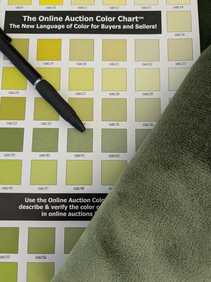 2.5 yard piece, Queen's Silk Velvet *Forest* Radiance Highest Quality Heavy 39,000+ martindale MSRP USD 728/Yard