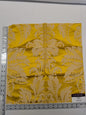 Special Order Scalamandre Lelievre Paris Orion Topaze Yellow Damask Historic Cotton Silk MSRP USD 1090/y