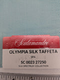 Special Order Scalamandre Olympia Silk Taffeta SPA Light Blue Plain MSRP USD 396/y