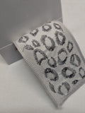 Special Order Scalamandre Catwalk Embellished Tape Looking Glass Light Gray White Animal Skin MSRP USD236/y