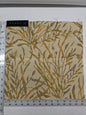 Special Order Donghia Nemo - Goldfish Gold Beige Seaweed Nautical Botanical Floral Cotton Tapestry MSRP USD302/y