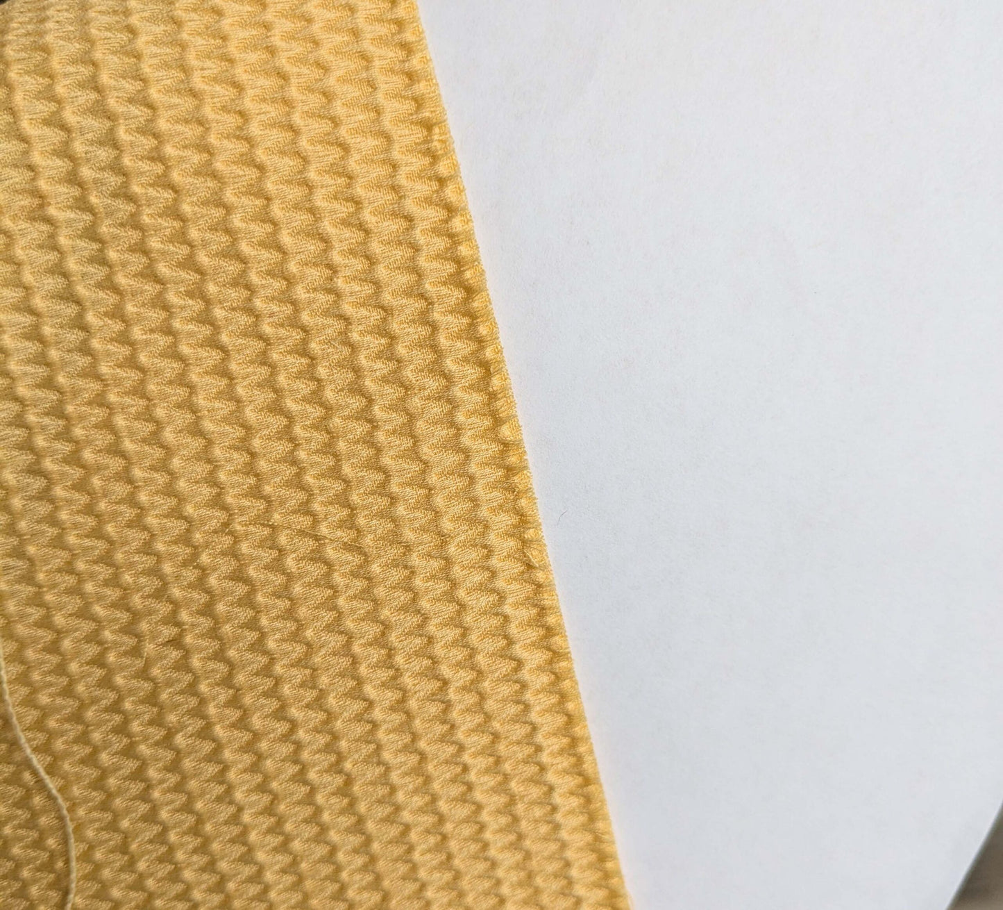 by yard Scalamandre Pickfair Canary Yellow Honeycomb 100% Cotton MSRP USD 280/Y