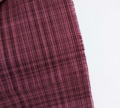 By yard Scalamandre Powers Court Plum Silk Taffeta Strie MSRP USD 342/Y