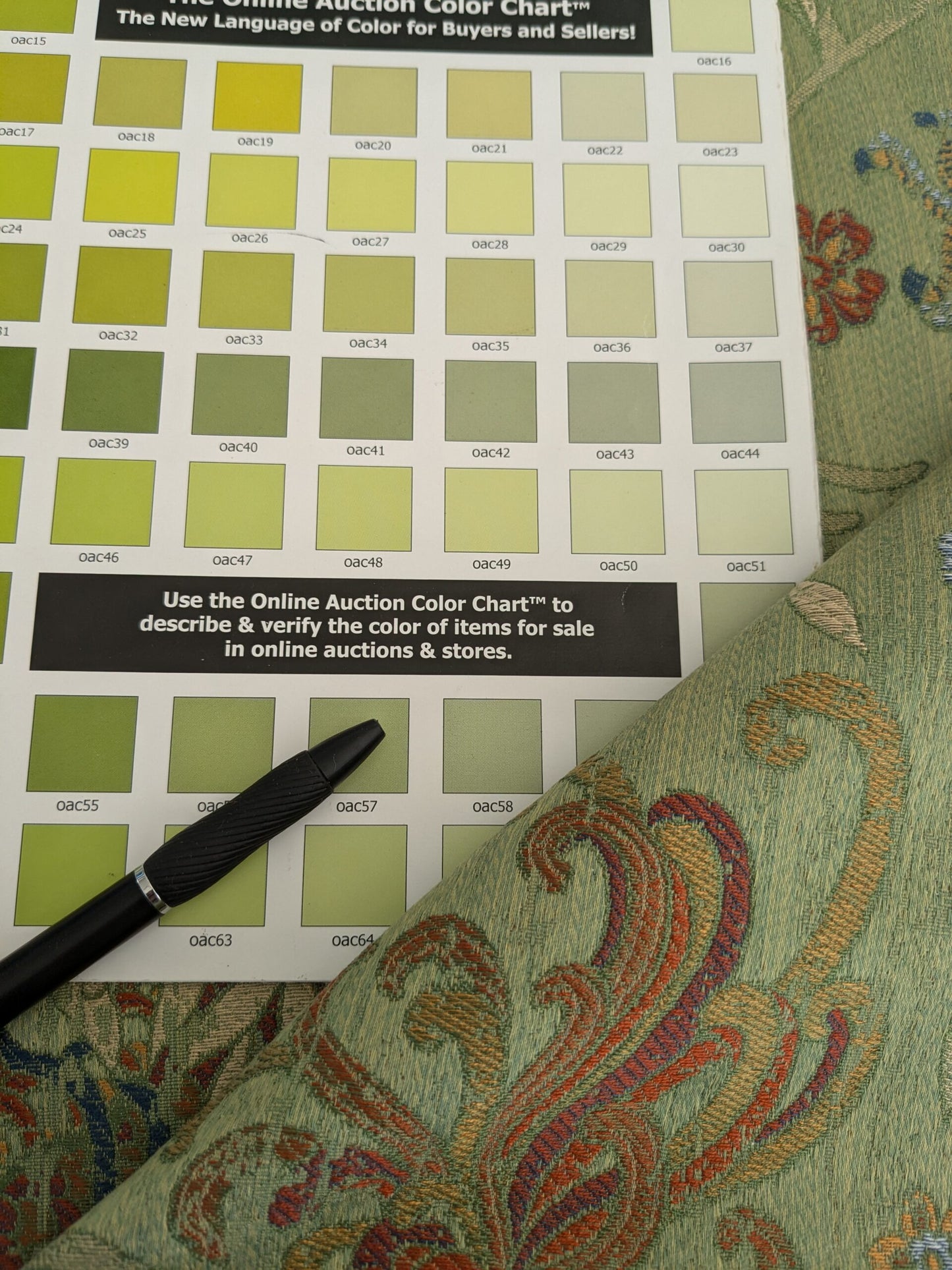 by yard Scalamandre Dragon Tablea Spring Multi Lampas Chinoserie Green MSRP USD 716/y