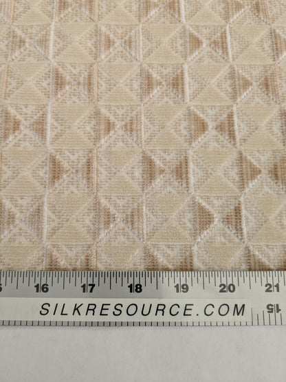 by yard Scalamandre Parlor Velvet Nougat Cream Beige Special order MSRP USD 372/y