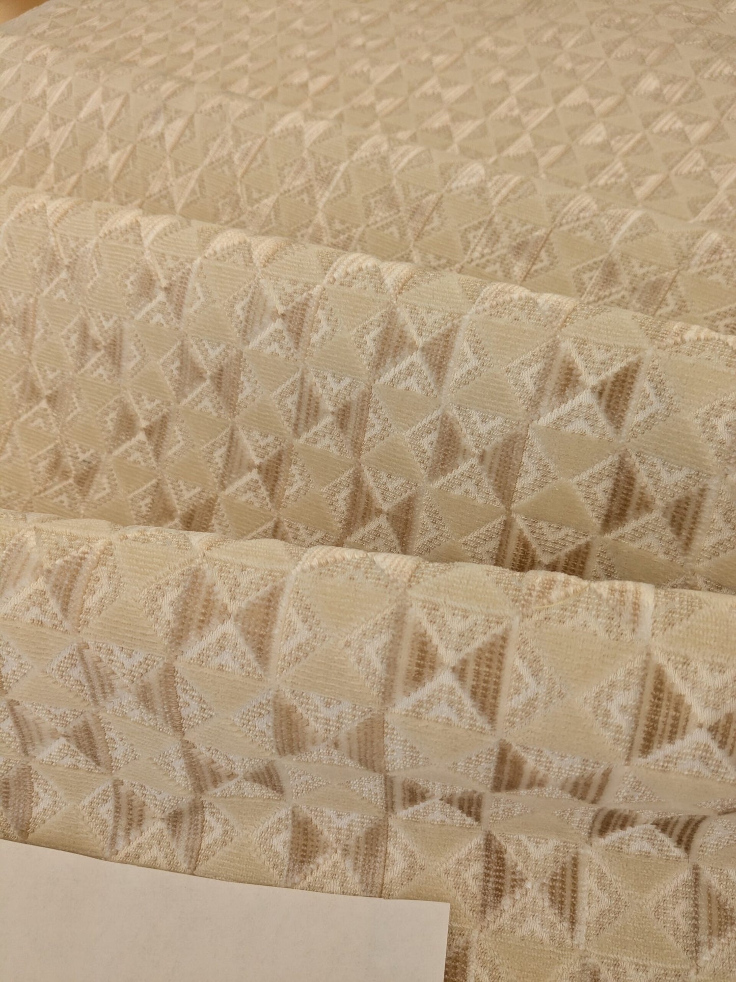 by yard Scalamandre Parlor Velvet Nougat Cream Beige Special order MSRP USD 372/y