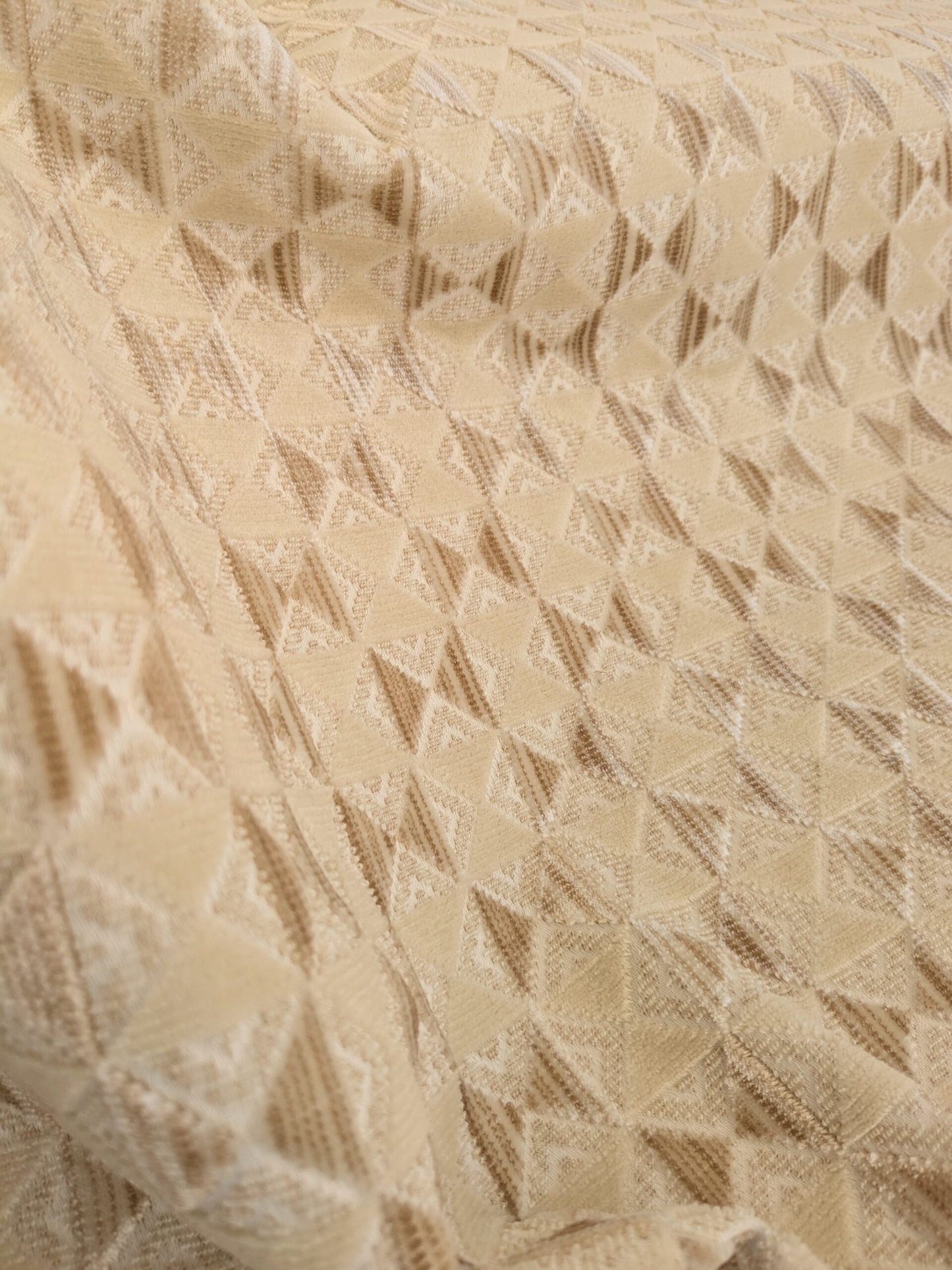 by yard Scalamandre Parlor Velvet Nougat Cream Beige Special order MSRP USD 372/y