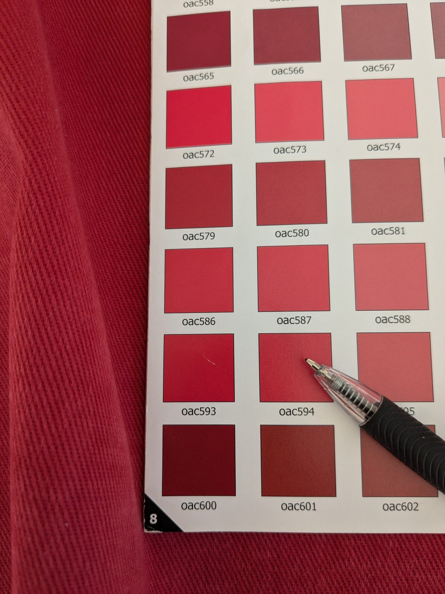 Scalamandre Eskimo Rosso Sangue Cotton Heavy Duty MSRP USD 150/Y bty