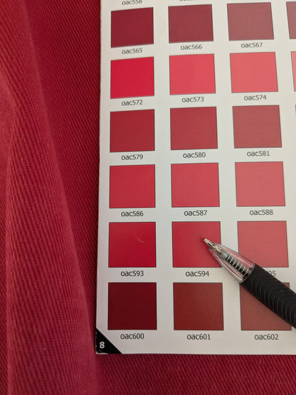 Scalamandre Eskimo Rosso Sangue Cotton Heavy Duty MSRP USD 150/Y bty