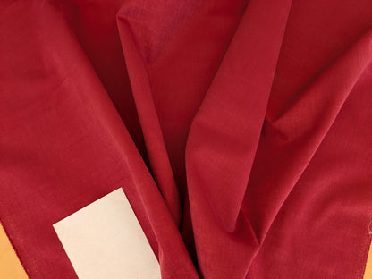 Scalamandre Eskimo Rosso Sangue Cotton Heavy Duty MSRP USD 150/Y bty