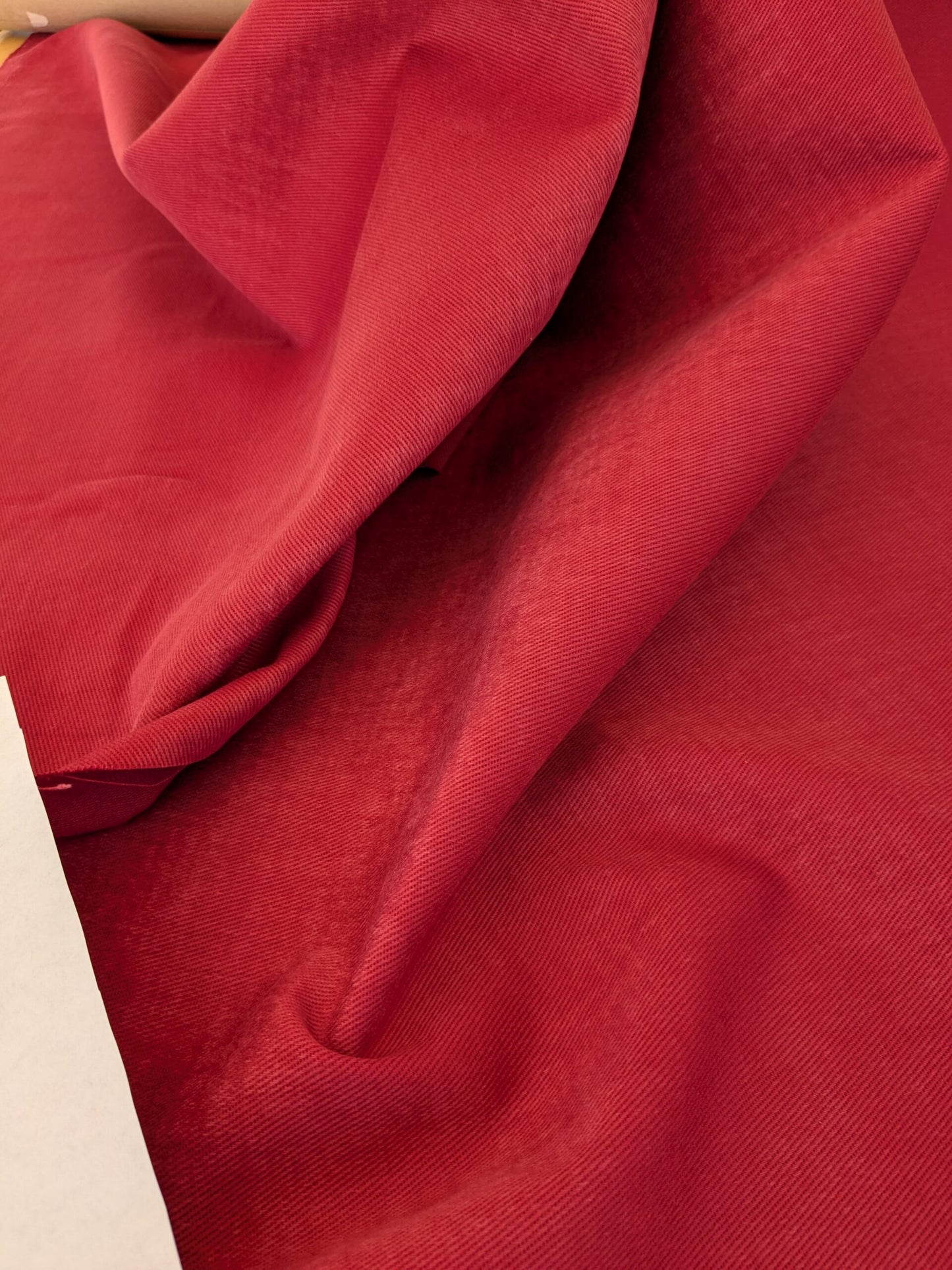 Scalamandre Eskimo Rosso Sangue Cotton Heavy Duty MSRP USD 150/Y bty