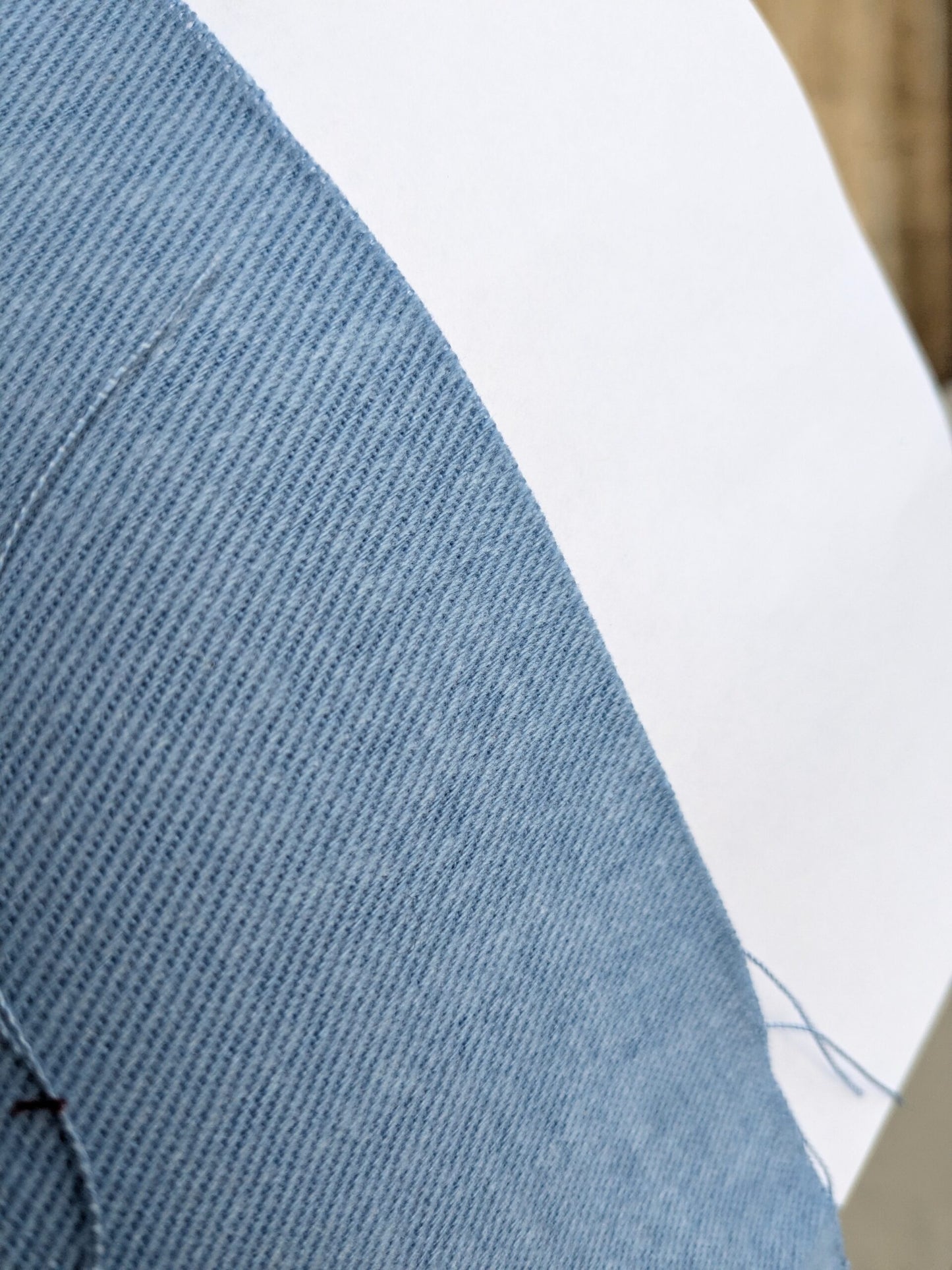 Scalamandre Eskimo Azzurro Carta Da Zucchero Blue Cotton Heavy Duty MSRP USD150/y bty