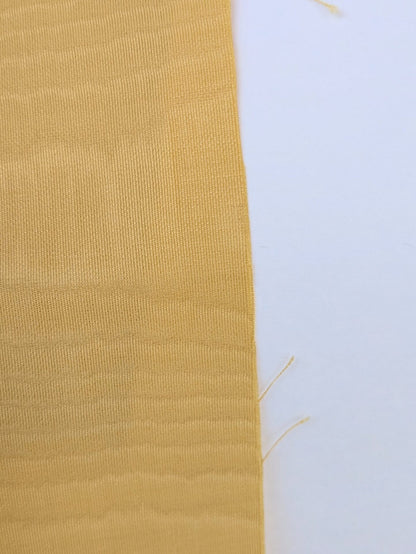 Scalamandre Doberman Moire Straw Viscose Yellow Gold Texture Watermark MSRP USD 380/y