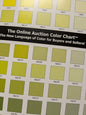 Online Auction color chart