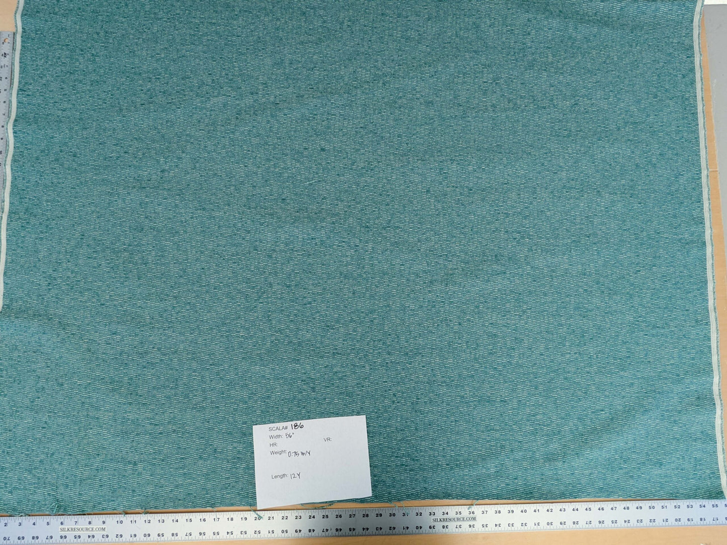 by yard Scalamandre Chenille Aqua Blue Green High end Texture MSRP USD300/y