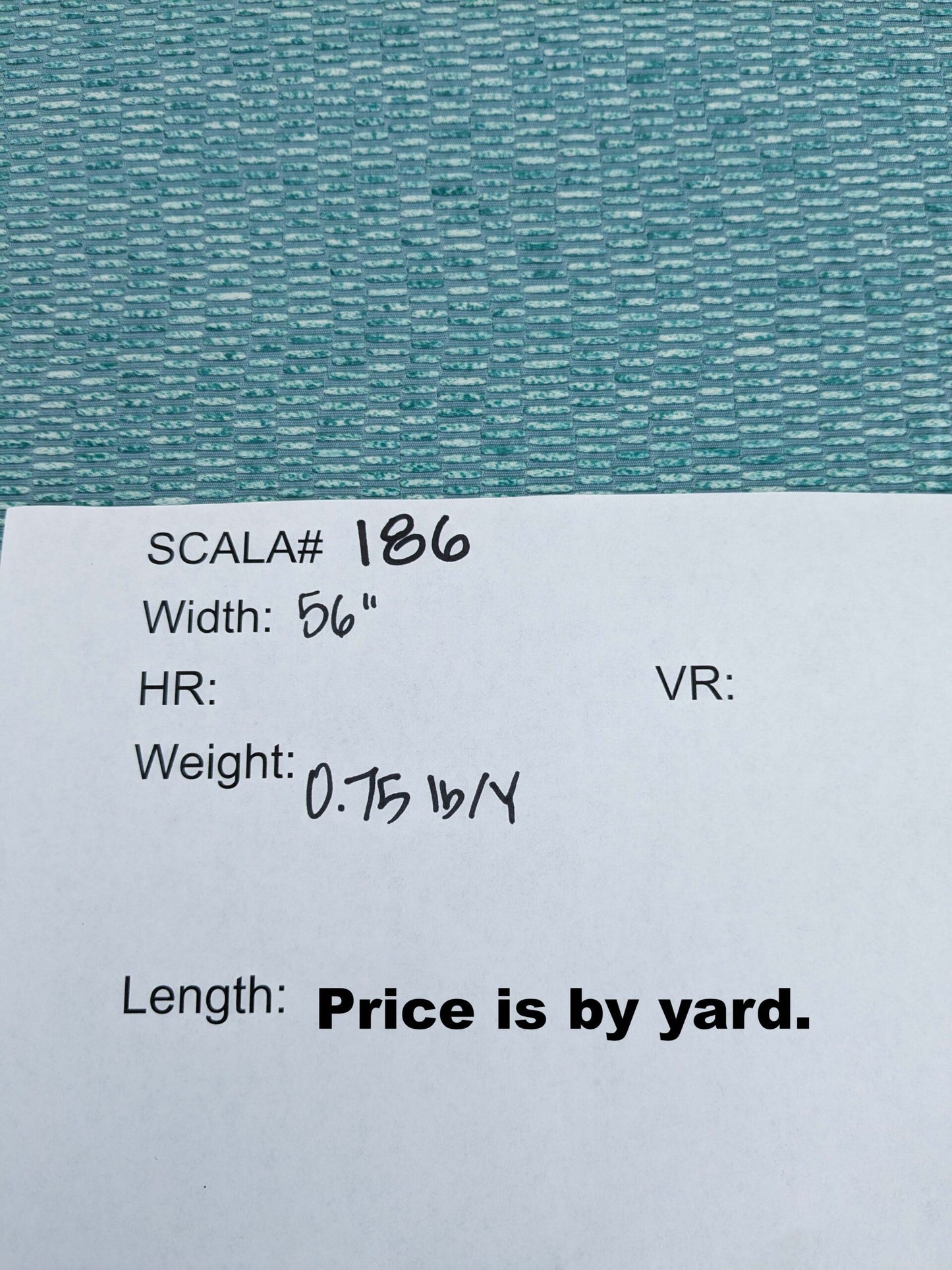 by yard Scalamandre Chenille Aqua Blue Green High end Texture MSRP USD300/y