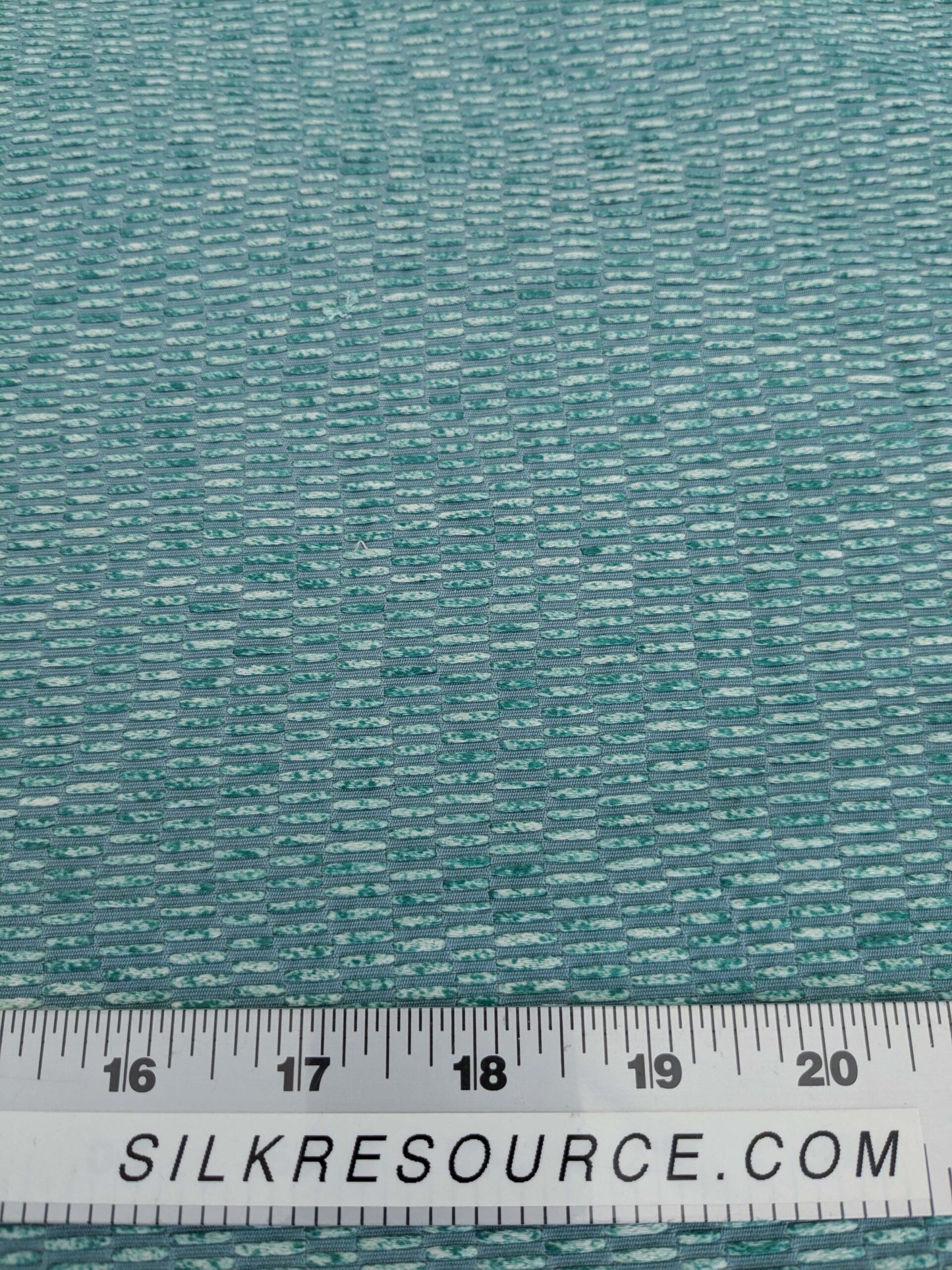 by yard Scalamandre Chenille Aqua Blue Green High end Texture MSRP USD300/y