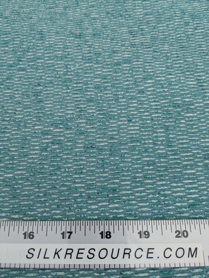 by yard Scalamandre Chenille Aqua Blue Green High end Texture MSRP USD300/y