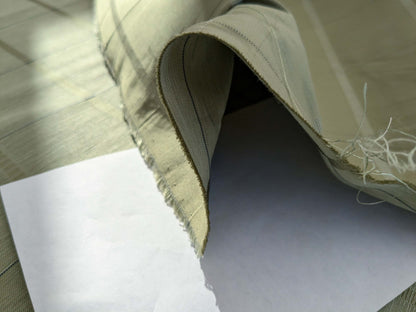 by yard Scalamandre Grey Watkins Jackson Square Pine Green  Silk Linen Plaid MSRP USD 112/Y