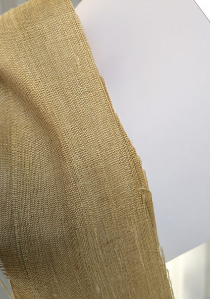 Scalamandre Vienne Texture Straw Beige Silk Solid Texture MSRP USD 276/y