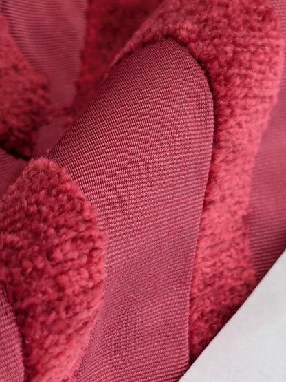 1.4yard Scalamandre Old World Weavers Wexford Lipstick Red Lattice Geometric MSRP USD152/y