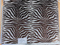 By yard Scalamandre El Morocco Espresso Zebra Silk Velvet White Brown Black Safari MSRP USD 498/y