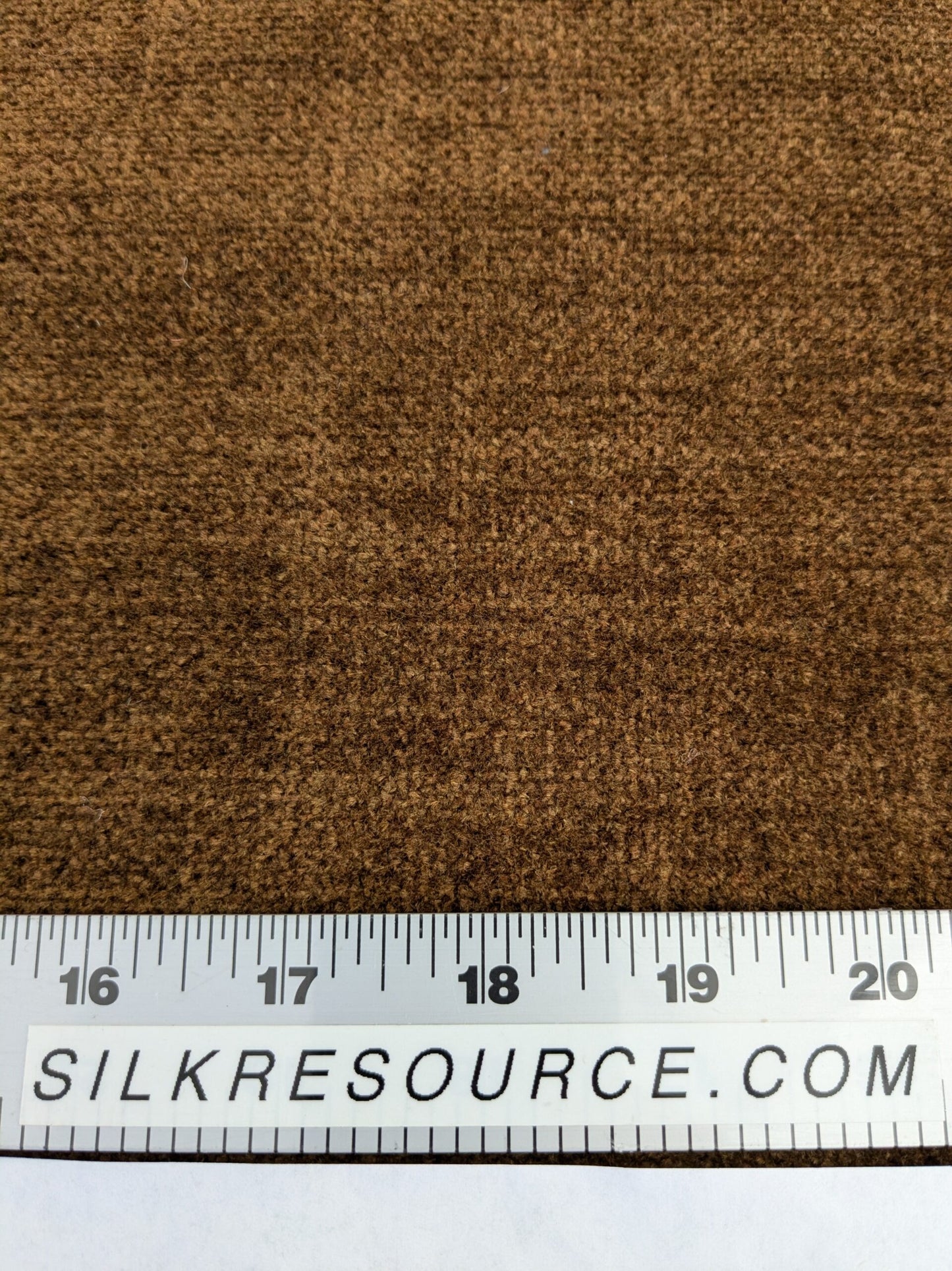 By yard Scalamandre Old World Weavers Chet Chestnut Brown Solid MSRP USD 112/y
