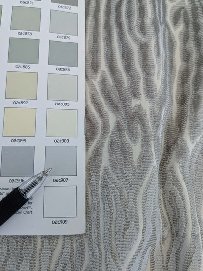 1.3yards Scalamandre Faux Bois Velvet Grey White Abstract Beige MSRP USD480/y