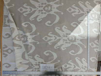 by yard Scalamandre Organic Textured Ikat Design Soft Neutrals Double Width