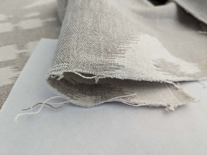 by yard Scalamandre Organic Textured Ikat Design Soft Neutrals Double Width