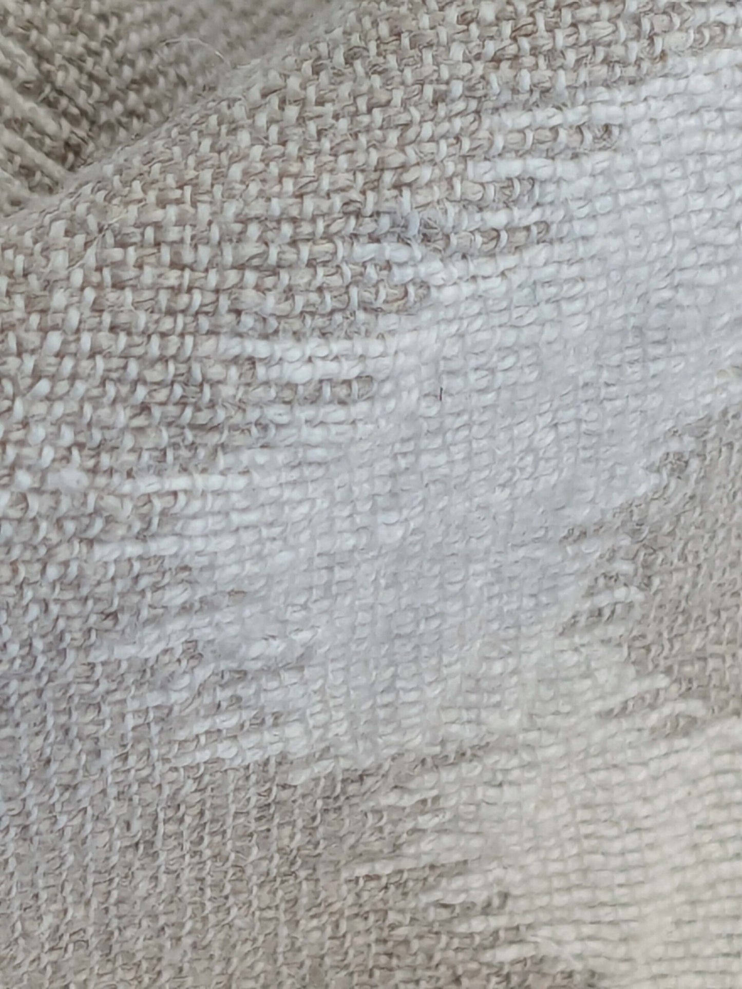 by yard Scalamandre Organic Textured Ikat Design Soft Neutrals Double Width