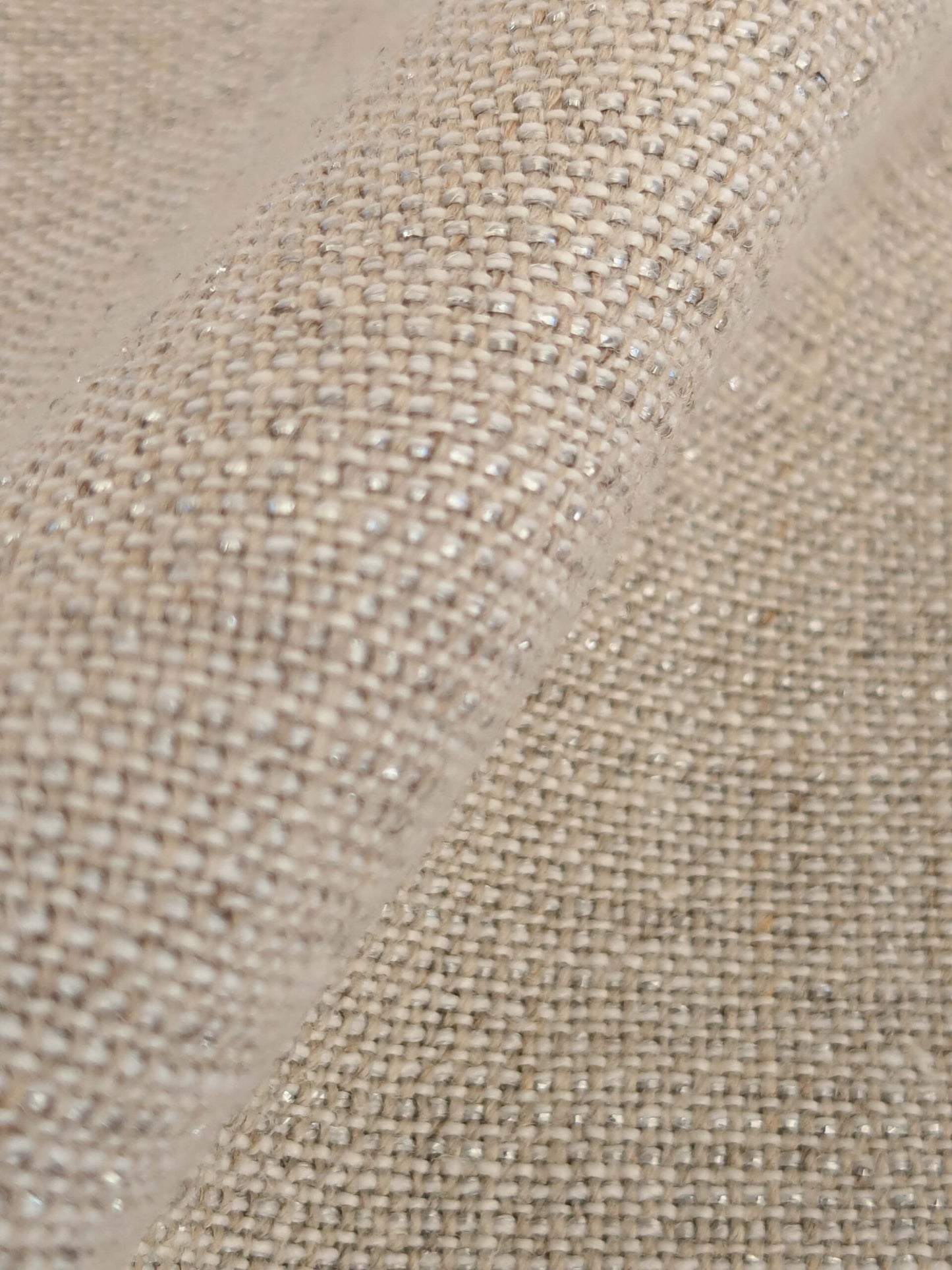 Scalamandre Pillow Case Square Solid Texture Beige  22x22 inches 4-EV49