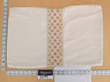 Scalamandre MET Pillow Case Square Elegant Floral Embroidery Cream White 15x22 inches 5-Ev49