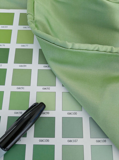 Scalamandre Pillow Case Square Solid Silk Green 19x19 inches 6-Ev49