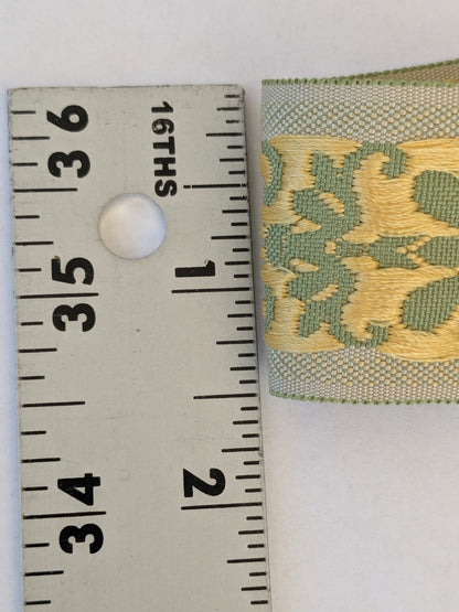 Scalamandre Louis XV Braid Fern Gold & Green  MSRP USD 130/y