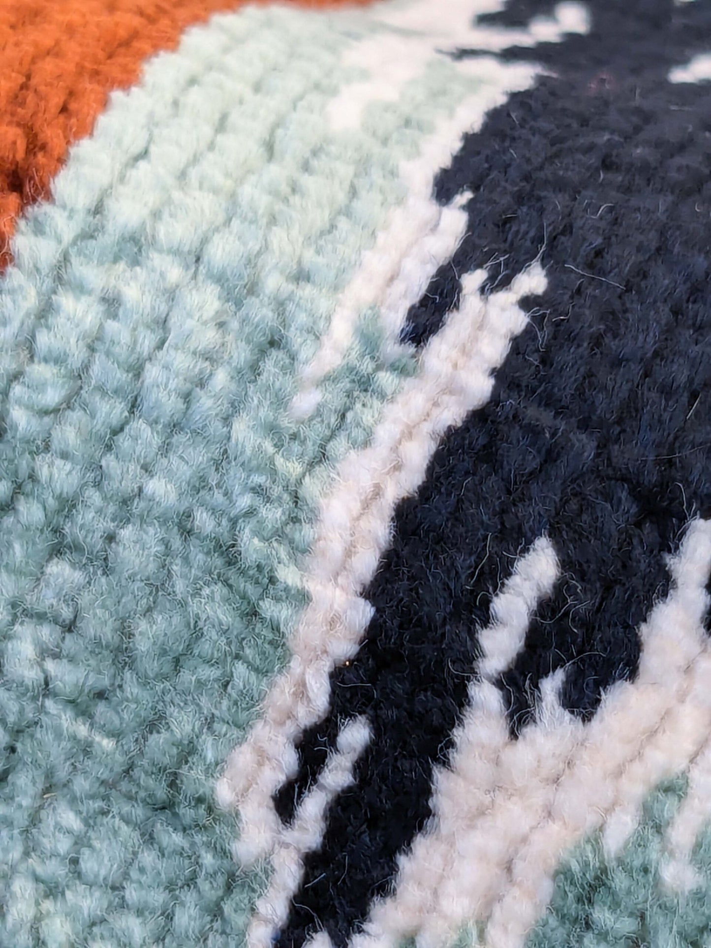 37 EV50 24" x 28" Scalamandre Lelievre Paris Everest Ecaille Brown Green Black Ikat Stripe MSRP USD 574/y