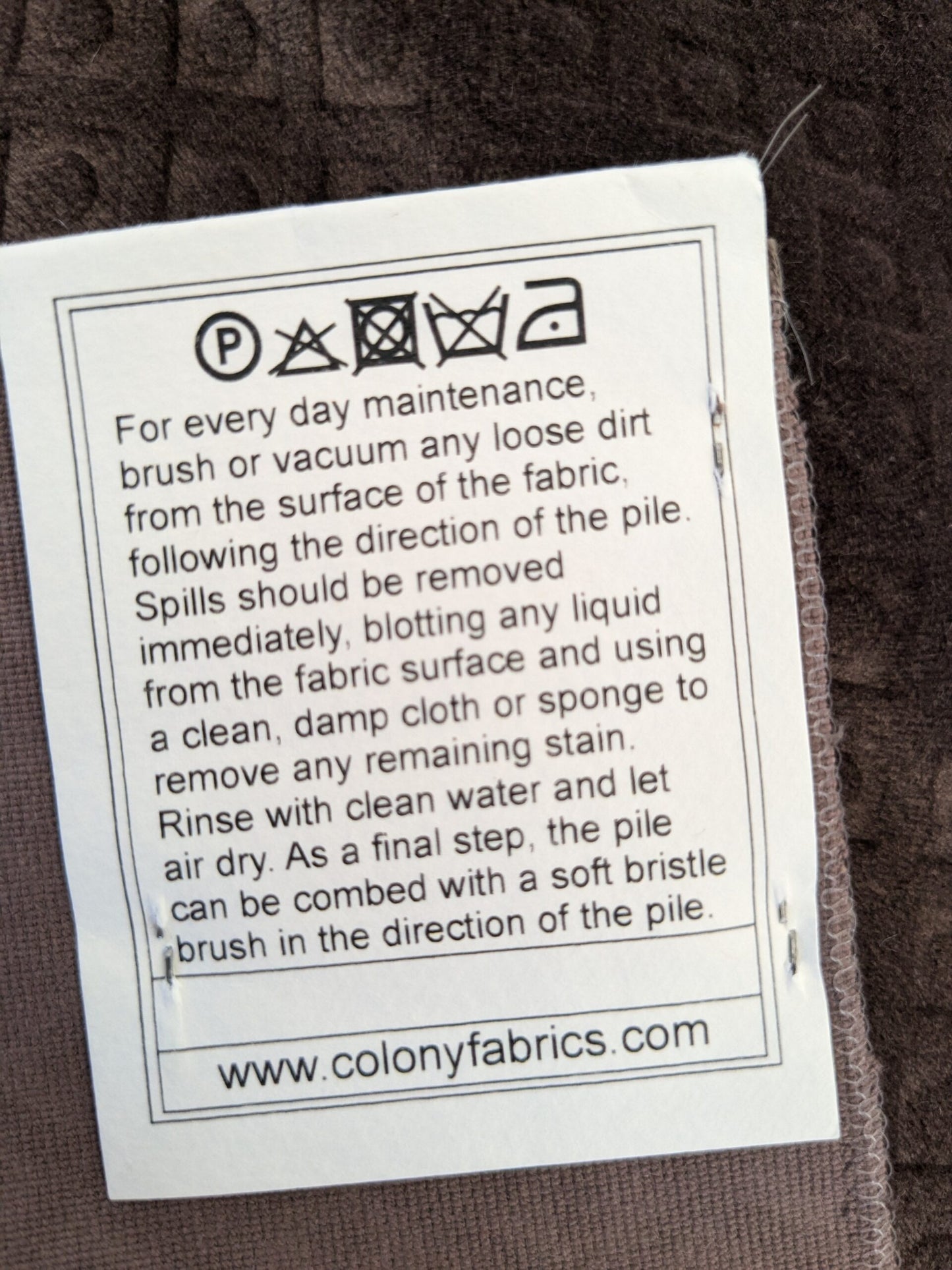 43 EV50 26" x 27" Scalamandre Colony Roma Argo Trellis Cacao Deep Brown Velvet Small Scale