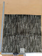 54 EV50 26" x 27" Scalamandre Old World Weavers Spazio Forest Black White Velvet Abstract